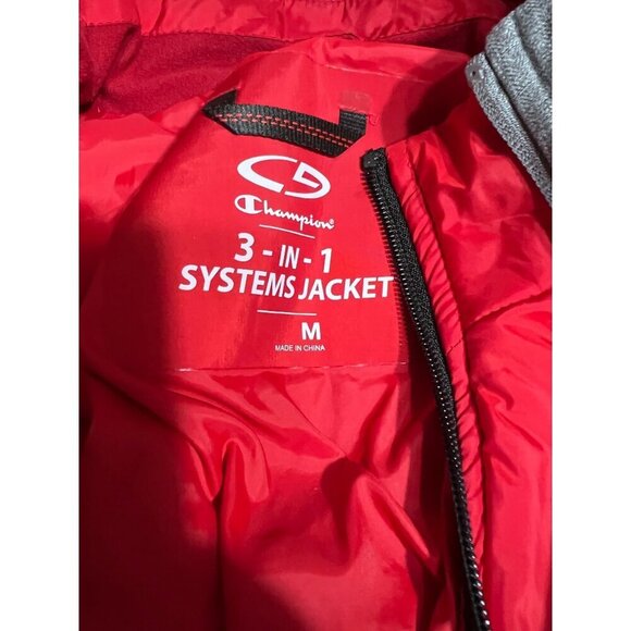 Champions 3 in 1 venture dry coat jacket mens size medium - Picture 11 of 11